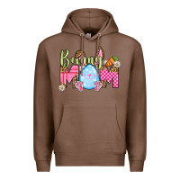 Chestnut Easter Day Bunny mom Premium Hoodie - OliviaCreatesArt