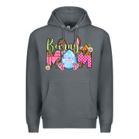 Rock Easter Day Bunny mom Premium Hoodie - OliviaCreatesArt