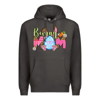 Smoke Easter Day Bunny mom Premium Hoodie - OliviaCreatesArt
