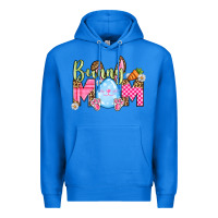 True Royal Easter Day Bunny mom Premium Hoodie - OliviaCreatesArt