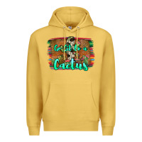 Antique Gold go sit on a cactus Premium Hoodie - JahusDesignShop