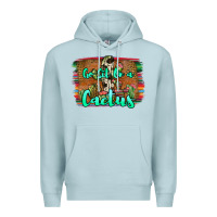 Blue Mist go sit on a cactus Premium Hoodie - JahusDesignShop