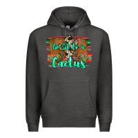 Charcoal Heather go sit on a cactus Premium Hoodie - JahusDesignShop