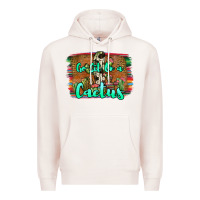 Pale Pink go sit on a cactus Premium Hoodie - JahusDesignShop