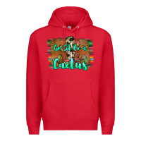 Red go sit on a cactus Premium Hoodie - JahusDesignShop