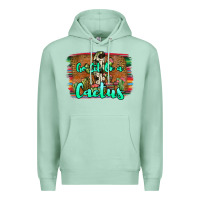 Seafoam go sit on a cactus Premium Hoodie - JahusDesignShop
