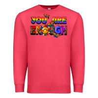 Cardinal you are enough Premium Sweatshirt - FaDigitalArtStudio