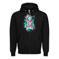 Cancer Ribbon Zipper Hoodie | Teevron