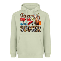 Matcha I Run On Coffee And Soccer Frappe Heavyweight Hoodie - FaDigitalArtStudio