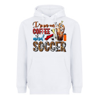 White I Run On Coffee And Soccer Frappe Heavyweight Hoodie - FaDigitalArtStudio