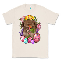 Natural Rabbit And Carrot Easter Classic Tee - BundleAndBundleShop