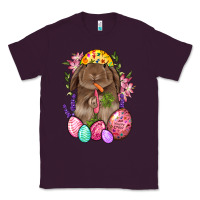 Plum Rabbit And Carrot Easter Classic Tee - BundleAndBundleShop