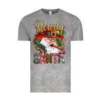 Cloud Rock Howdy Santa Vintage Tee - BundleAndBundleShop