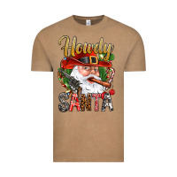 Vintage Coffee Howdy Santa Vintage Tee - BundleAndBundleShop