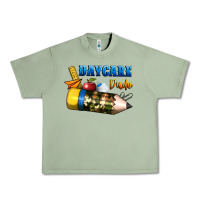 Oil Green daycare dude Urban Heavy Tee - BundleAndBundleShop