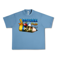 Pebble Blue daycare dude Urban Heavy Tee - BundleAndBundleShop