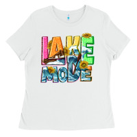 White Lake mode summer Ladies Tee - NancyCooperArtShop