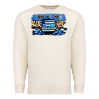 Sandshell Back the blue Premium Sweatshirt - FaDigitalArtStudio