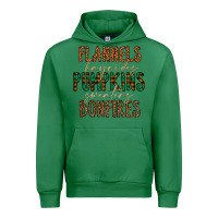Emerald flannels hayrides pumpkins bonfires Urban Hoodie - CowhideDigitalArt