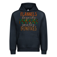 Navy flannels hayrides pumpkins bonfires Urban Hoodie - CowhideDigitalArt