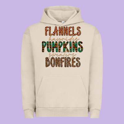 Flannels Hayrides Pumpkins Bonfires Urban Hoodie Designed By Cowhidedigitalart
