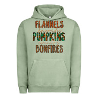 Pigment Oil Green flannels hayrides pumpkins bonfires Urban Hoodie - CowhideDigitalArt