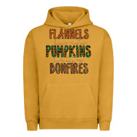 Pigment Peanut Butter flannels hayrides pumpkins bonfires Urban Hoodie - CowhideDigitalArt