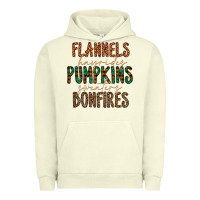 Pigment Pistachio flannels hayrides pumpkins bonfires Urban Hoodie - CowhideDigitalArt