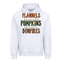 White flannels hayrides pumpkins bonfires Urban Hoodie - CowhideDigitalArt