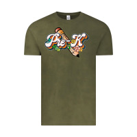 Vintage Olive pre k Vintage Tee - JahusDesignShop