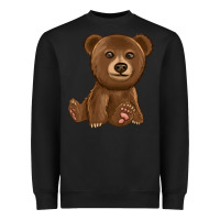 Black bear Heavyweight Sweatshirt - texasbilliewilder