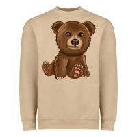 Mushroom bear Heavyweight Sweatshirt - texasbilliewilder