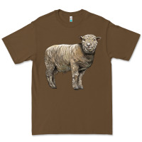 Cacao southdown sheep Premium Tee - LillyAllenDesigns