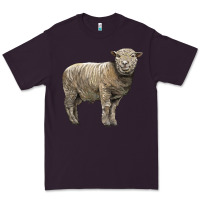 Plum southdown sheep Premium Tee - LillyAllenDesigns