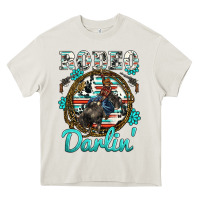 Cream rodeo darling Heavy Core Tee - BarkalooDesign