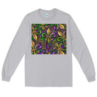 Moon Dust mardi gras fleur de lis Long Sleeve Tee - RanaPortraitStore