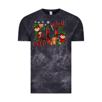 Cloud Black Cutest Elf Ever Christmas Vintage Tee - BundleAndBundleShop