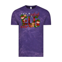 Cloud Purple Cutest Elf Ever Christmas Vintage Tee - BundleAndBundleShop