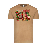 Vintage Camel Cutest Elf Ever Christmas Vintage Tee - BundleAndBundleShop