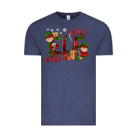 Vintage Denim Cutest Elf Ever Christmas Vintage Tee - BundleAndBundleShop