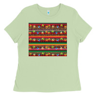 Matcha Christmas lights serape Ladies Tee - BarkalooDesign