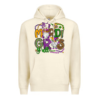 Sandshell it's mardi gras y'all gnomes Premium Hoodie - OliviaCreatesArt