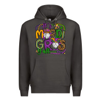 Smoke it's mardi gras y'all gnomes Premium Hoodie - OliviaCreatesArt