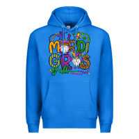 True Royal it's mardi gras y'all gnomes Premium Hoodie - OliviaCreatesArt