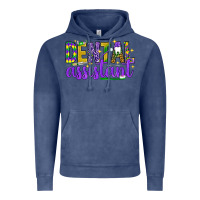 Vintage Denim Crawfish season mardi gras Vintage Hoodie - BundleAndBundleShop