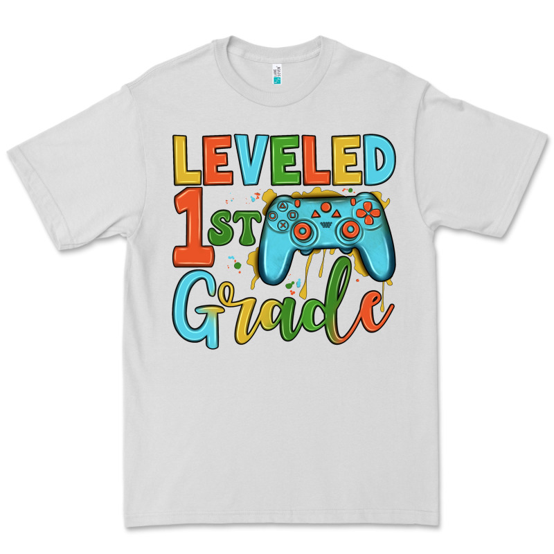 Leveled 1 St Grade Premium Tee by JahusDesignShop | Teevron