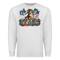 Oatmeal Heather Oh my stars farm animals Premium Sweatshirt - FaDigitalArtStudio