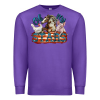 Purple Oh my stars farm animals Premium Sweatshirt - FaDigitalArtStudio
