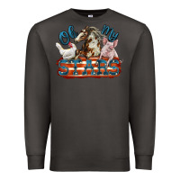 Smoke Oh my stars farm animals Premium Sweatshirt - FaDigitalArtStudio