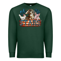 Sports Green Oh my stars farm animals Premium Sweatshirt - FaDigitalArtStudio